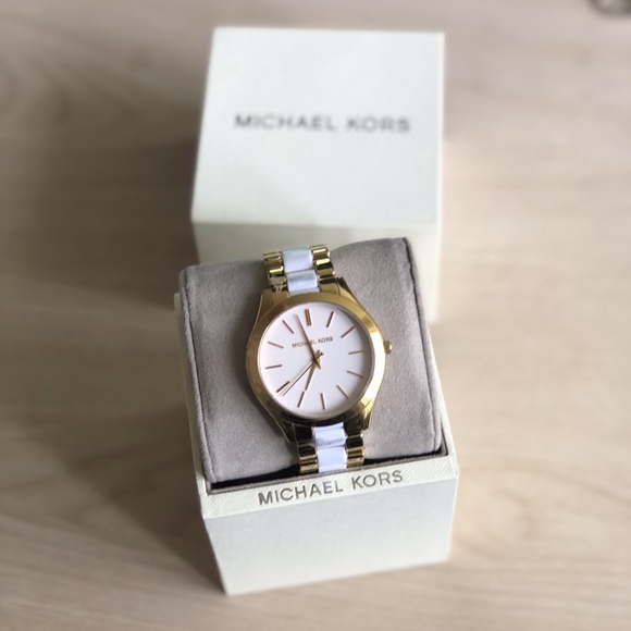 Michael Kors Slim Runway Ladies Watch MK4295 - Picture 1 of 3
